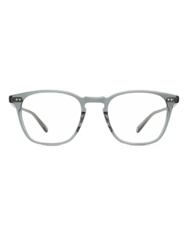 Garrett Leight Albright Brille mit eckigem Gestell - Grau Grau