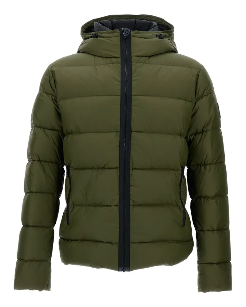 Fay Gesteppte Kapuzenjacke - Grün Grün