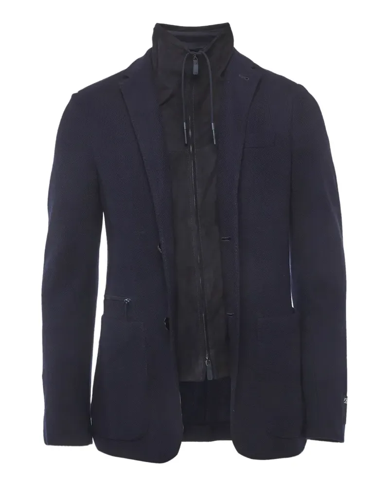 Ermenegildo Zegna zip-up jacket - Blau Blau