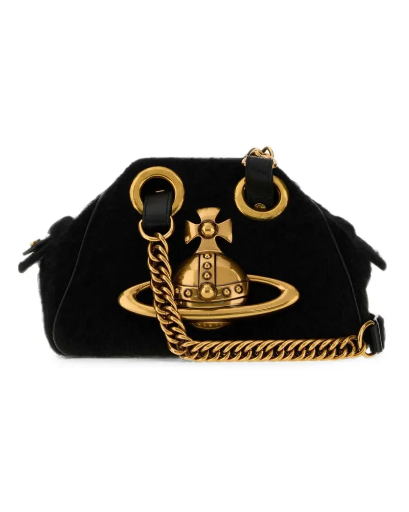 Vivienne Westwood Archive Orb chain shoulder bag - Schwarz Schwarz