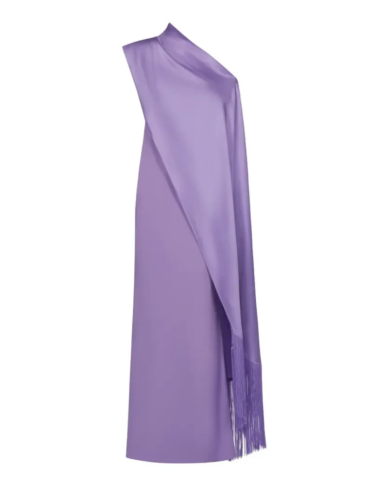 Taller Marmo Berenson fringe-trimmed maxi dress - Violett Violett