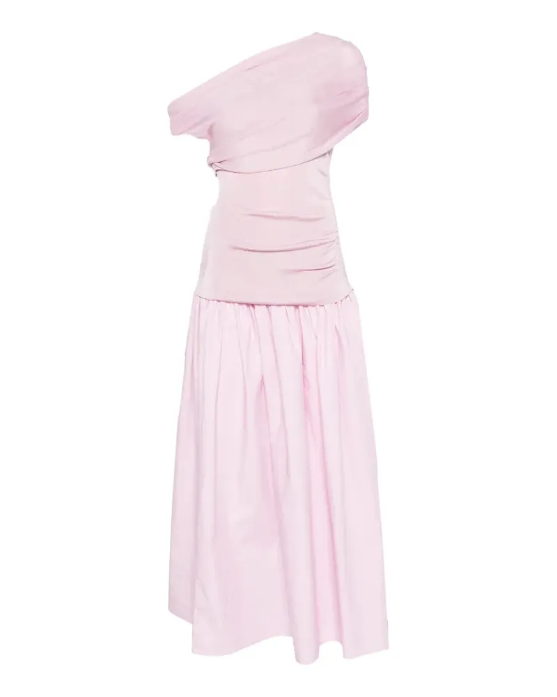 Self-Portrait Drapiertes Kleid - Rosa Rosa