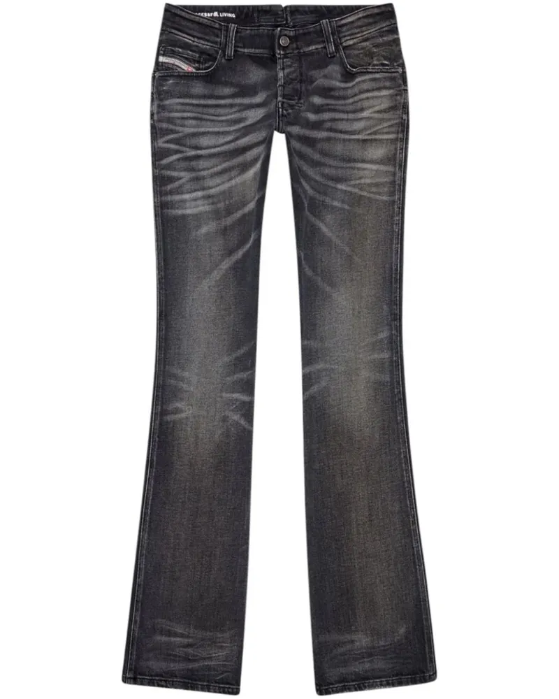 Diesel D-Backler-RR Jeans - Schwarz Schwarz