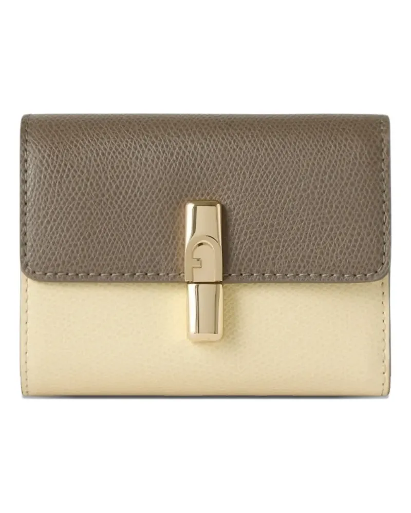 Furla Kleines Camelia Portemonnaie - Braun Braun