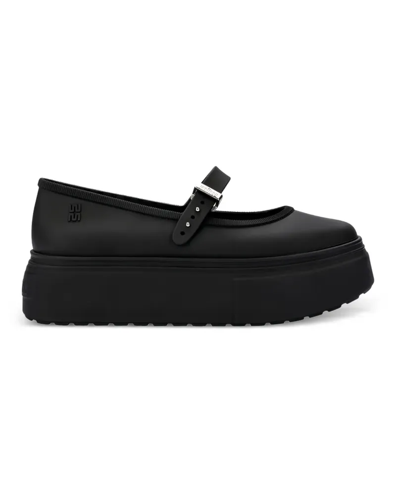 Melissa Ballerinas mit Plateau - Schwarz Schwarz
