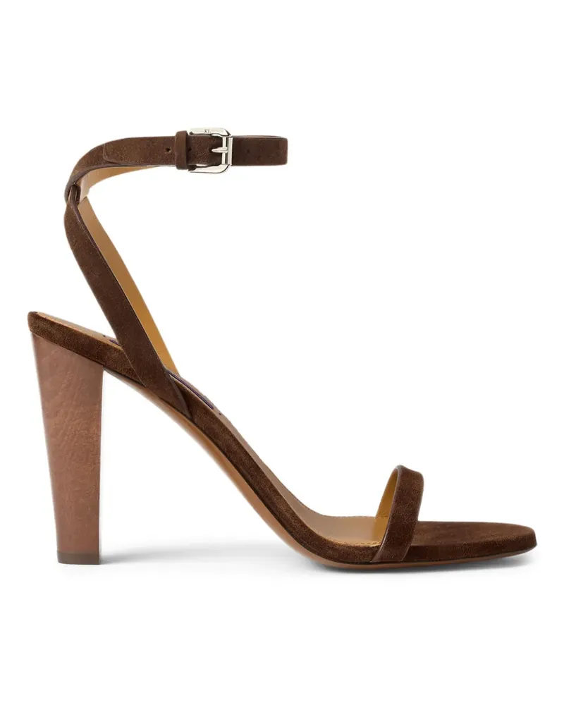 Ralph Lauren Graison strappy suede sandals - Braun Braun