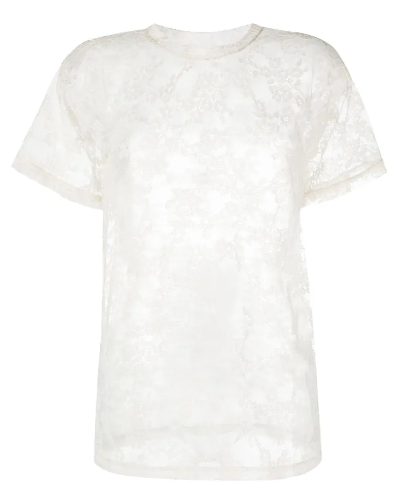 P.A.R.O.S.H. P.A.R.O H. T-Shirt mit kurzen Ärmeln - Weiß Weiß