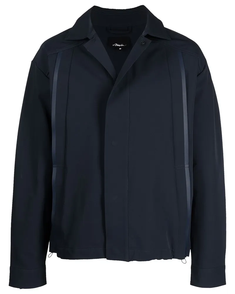 3.1 phillip lim The Coach Hemdjacke - Blau Blau