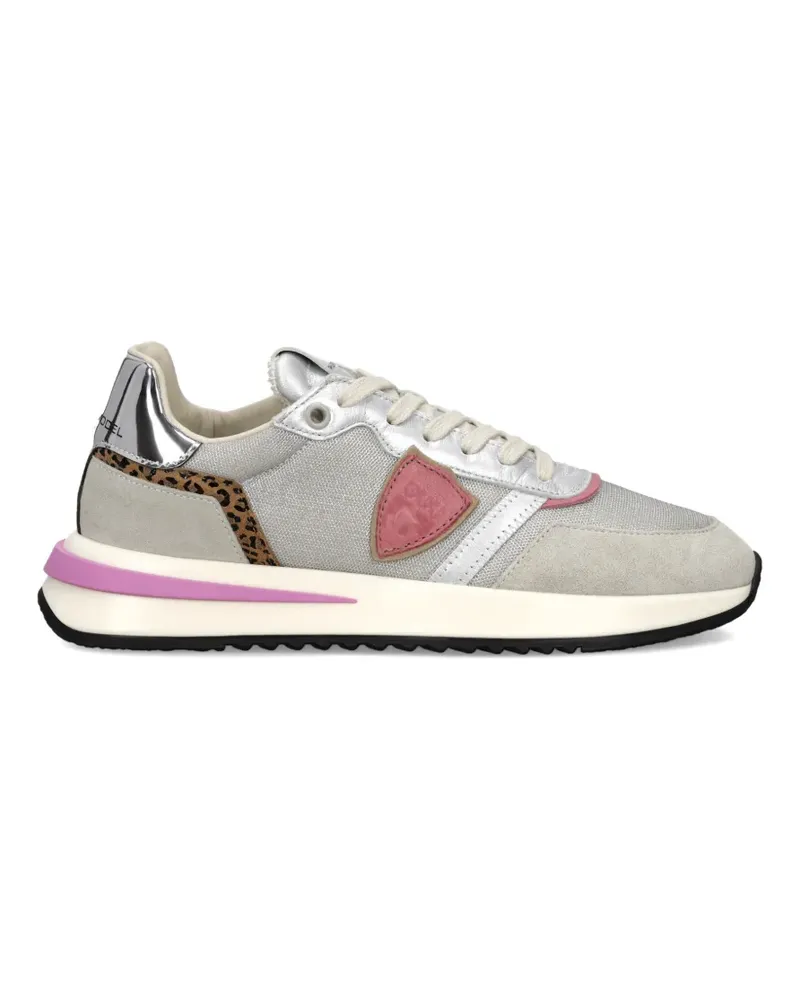 Philippe Model Tropez 2.1 Sneakers mit Animal-Print - Grau Grau