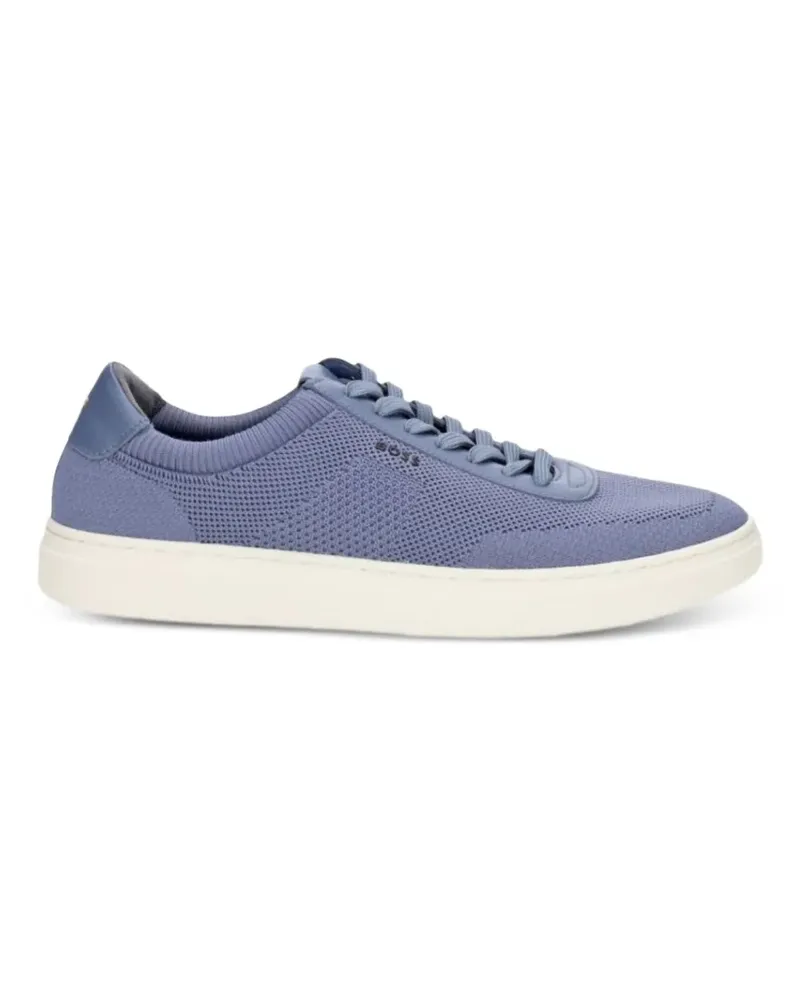 HUGO BOSS knitted low-top sneakers - Blau Blau
