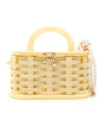 ESTILÉ Oyster Nest Mini-Tasche Gelb