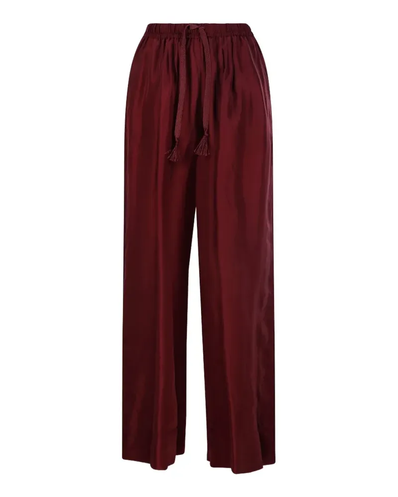 forte_forte drawstring trousers - Rot Rot