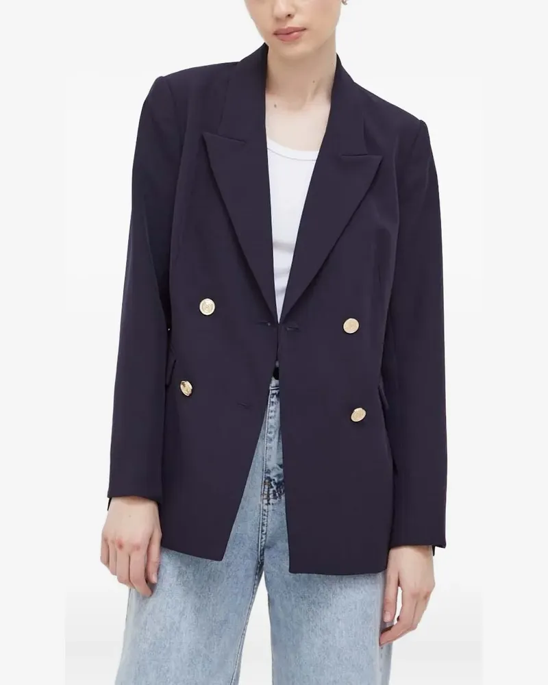 BRUUNS BAZAAR Doppelreihiger RubySusBBTonya Blazer - Blau Blau