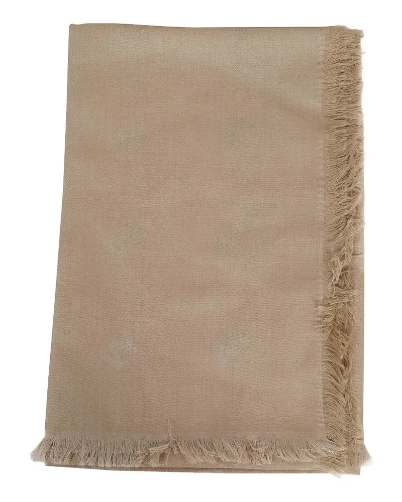 Max Mara fringed scarf - Nude Nude