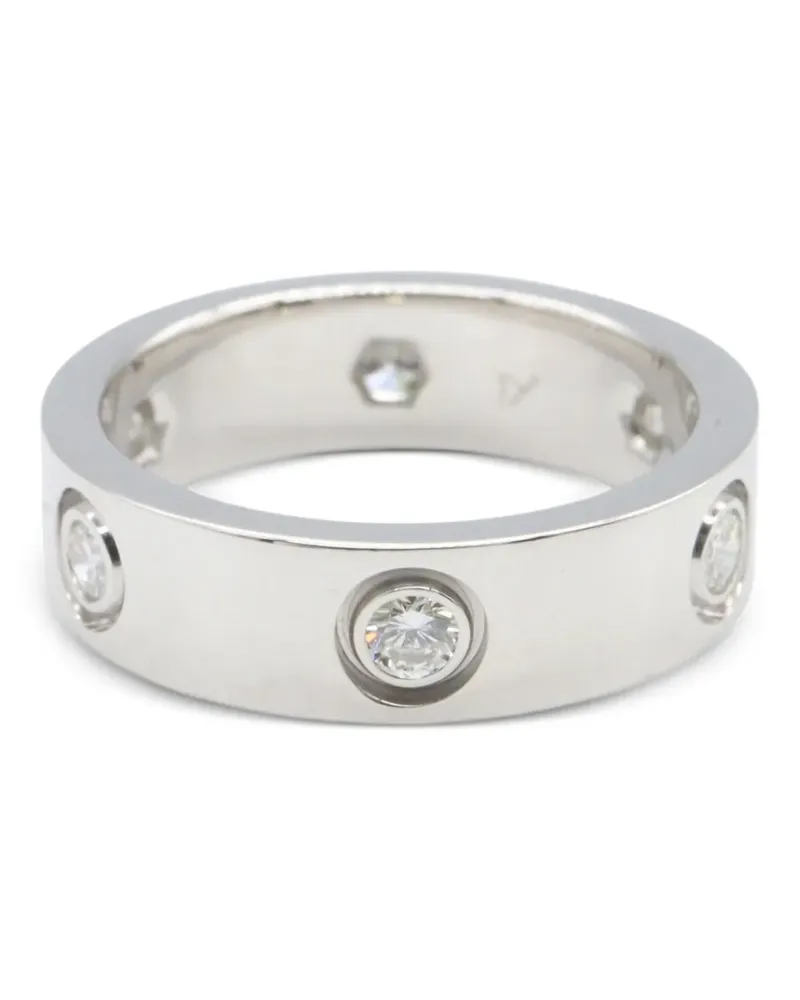 Cartier 2010s Love diamond ring - Silber Silber