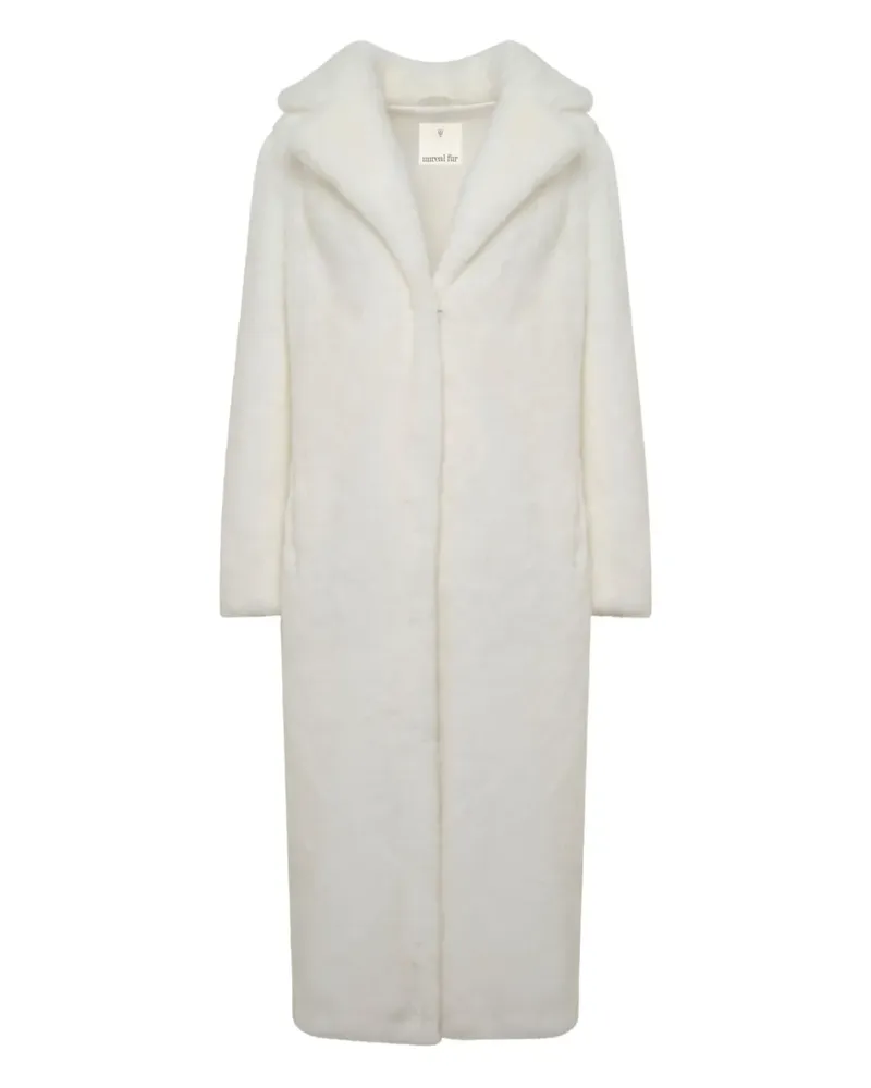 UNREAL FUR Dove Mantel - Weiß Weiß