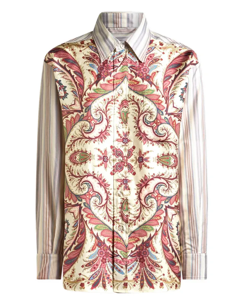 Etro Hemd mit Paisleymuster - Nude Nude