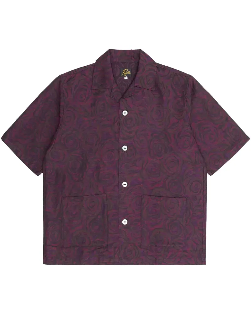 NEEDLES Cabana Hemd - Violett Violett