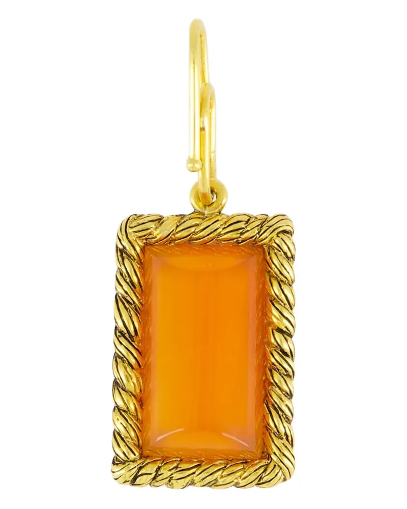 Aurélie Bidermann Calcedoine Anhänger - Orange Orange