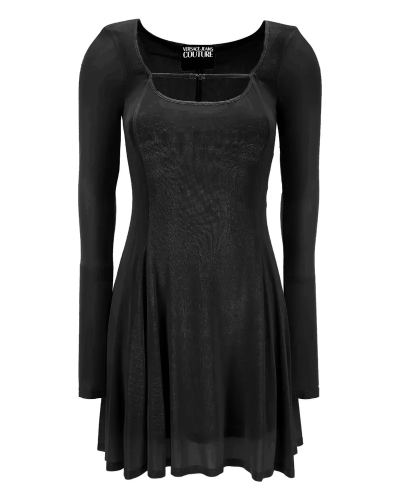 Versace Jeans Klassisches Kleid - Schwarz Schwarz