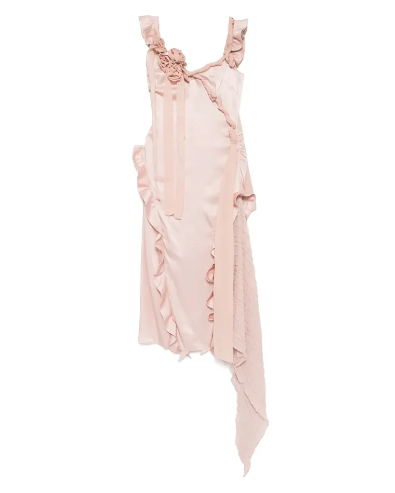 Rokh Kleid mit Raffung - Rosa Rosa