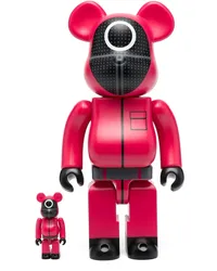 Medicom Toy Squid Game BE@RBRICK Figuren-Set Rot