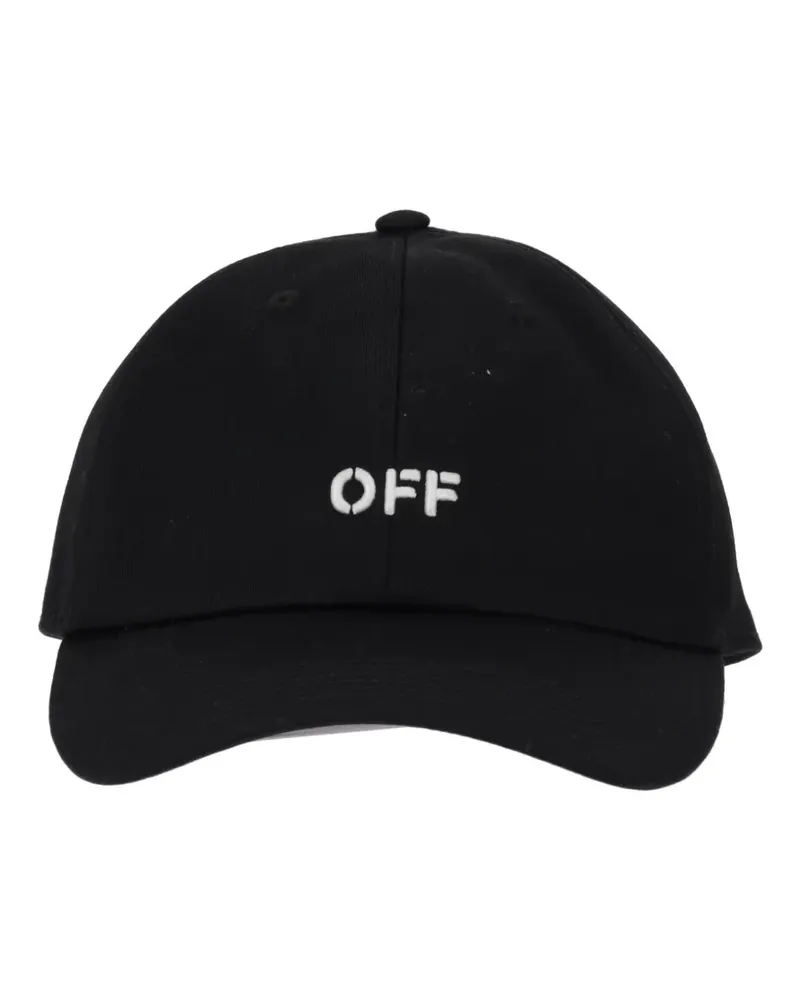 OFF-WHITE Off Stamp baseball cap - Schwarz Schwarz