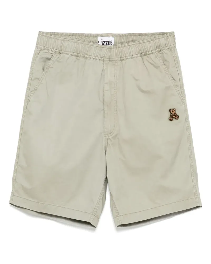 Izzue Shorts mit Logo-Stickerei - Nude Nude