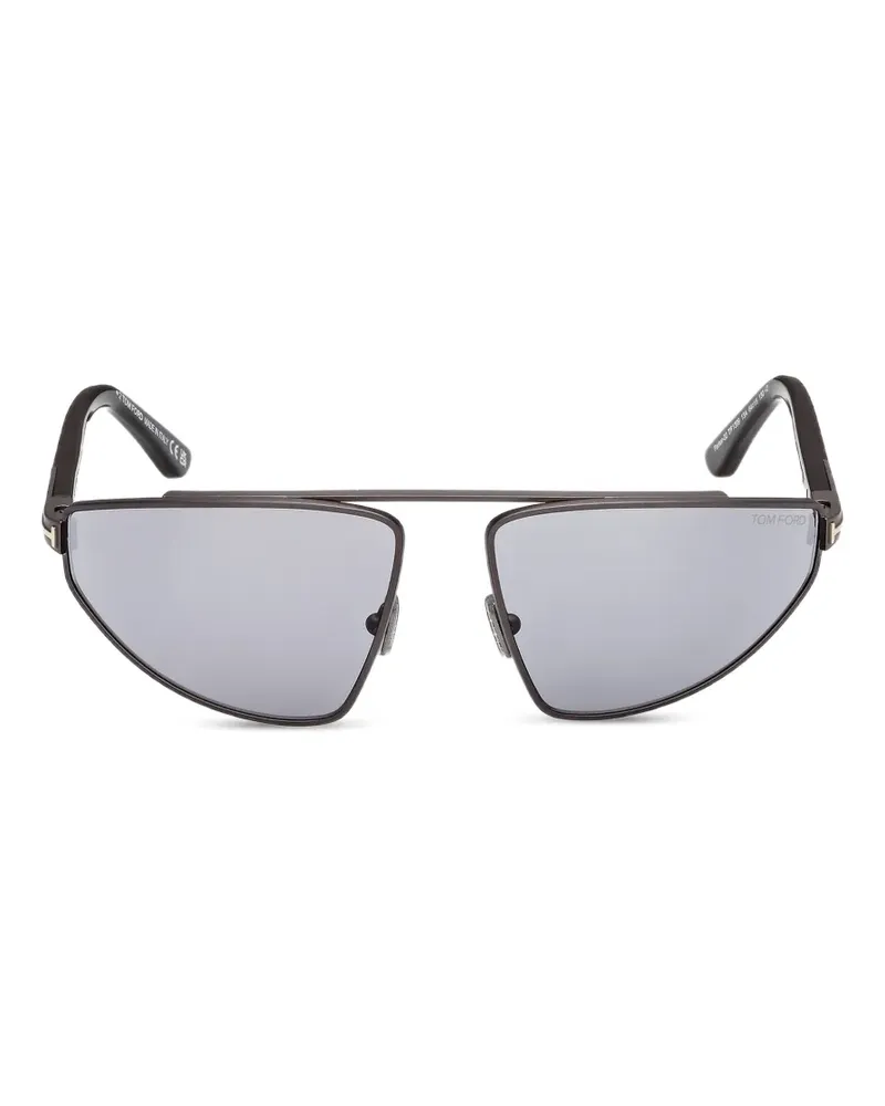 Tom Ford geometric-frame sunglasses - Grau Grau
