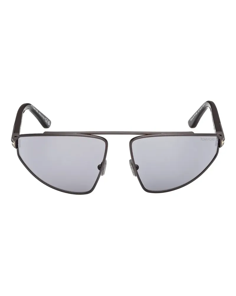 Tom Ford geometric-frame sunglasses - Grau Grau
