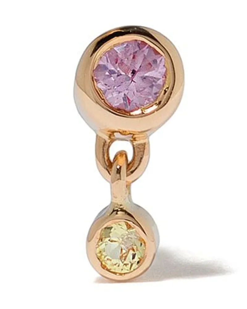 Maria Black 14kt 'Mini Me' Gelbgoldohrstecker mit Saphir und Diamanten Gold