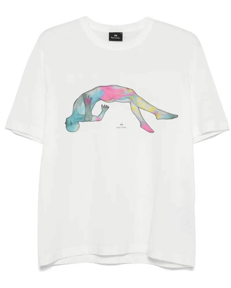 Paul Smith Levitating T-Shirt - Weiß Weiß
