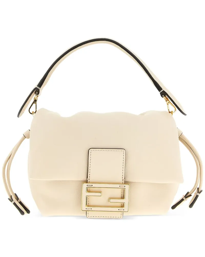 Fendi Kleine Mamma Baguette Handtasche - Nude Nude