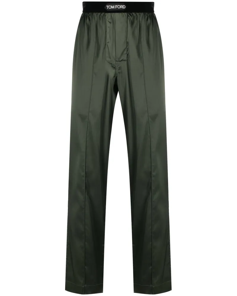 Tom Ford Pyjama-Hose aus Seide - Grün Grün