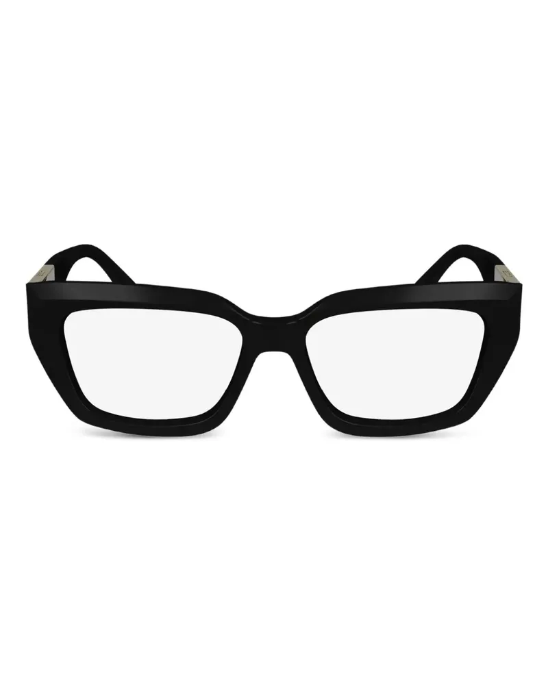 Lacoste Brille mit geometrischem Gestell - Schwarz Schwarz