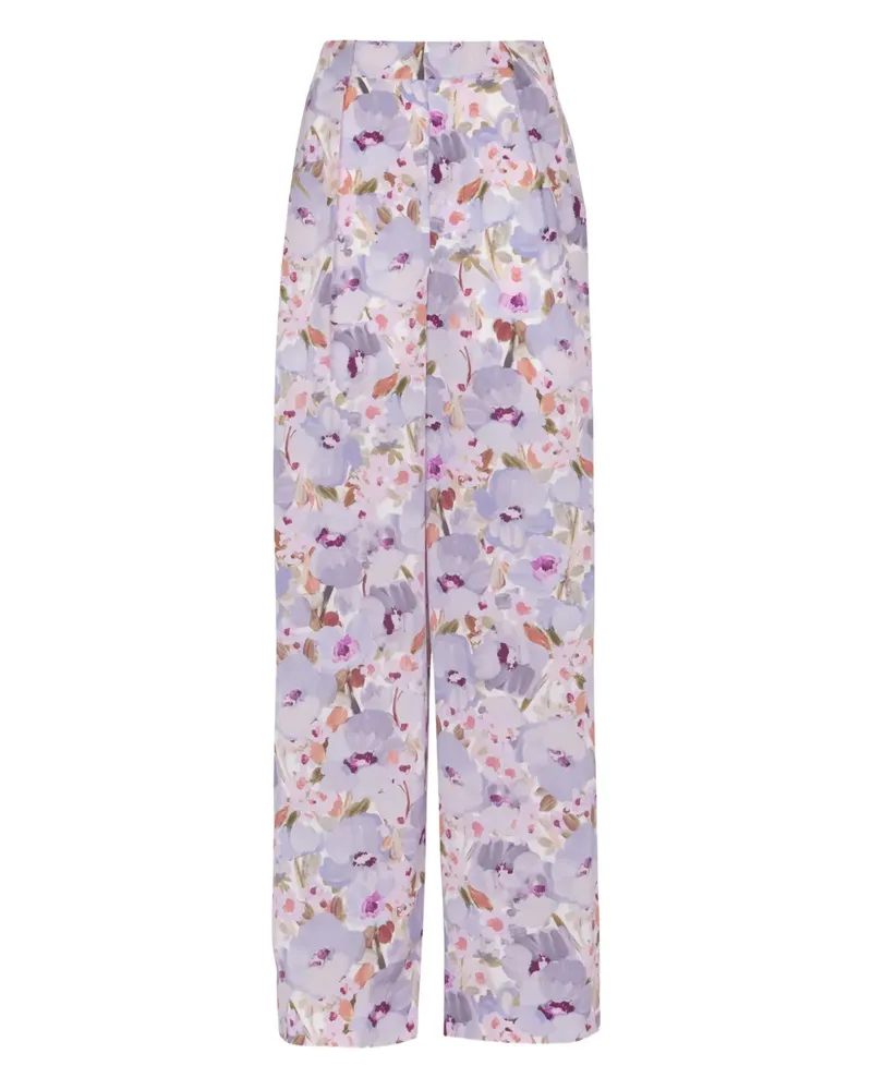 Balmain Poppy Flower Hose - Violett Violett