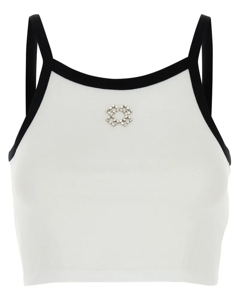 Givenchy Tanktop mit 4G-Motiv - Weiß Weiß