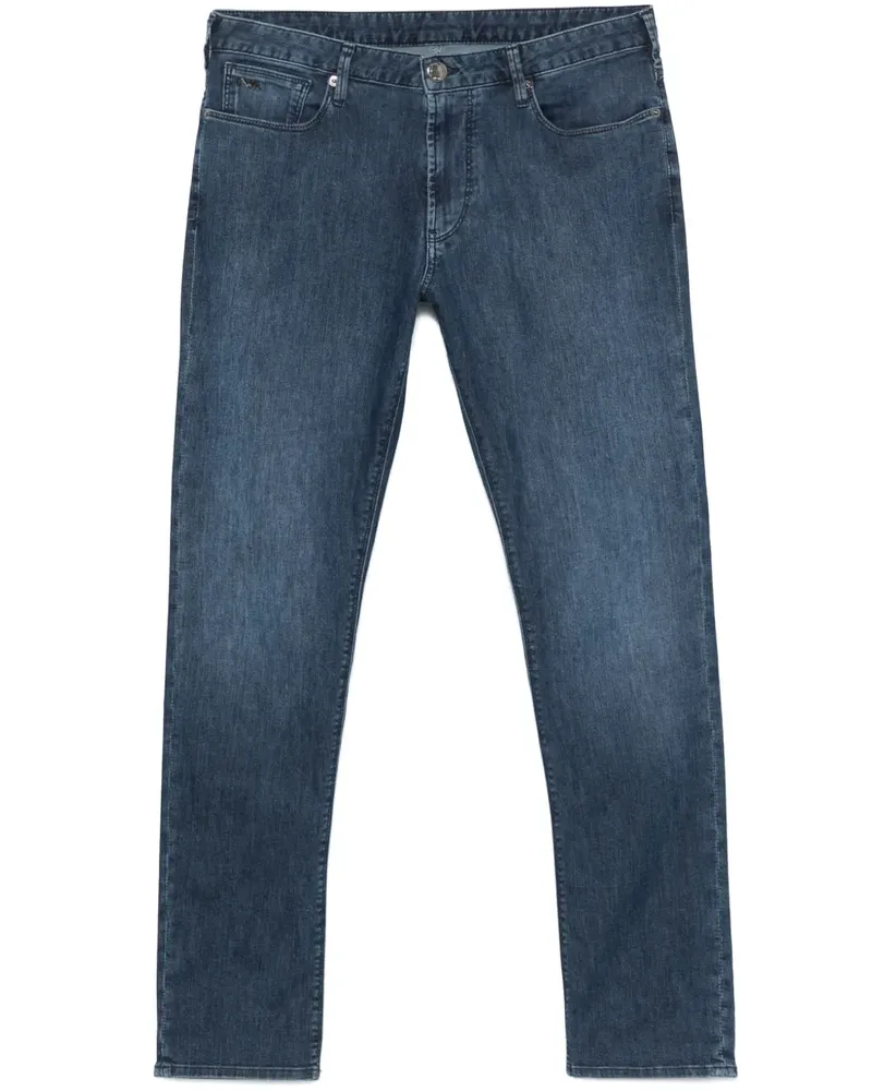 Emporio Armani Klassische Slim-Fit-Jeans - Blau Blau