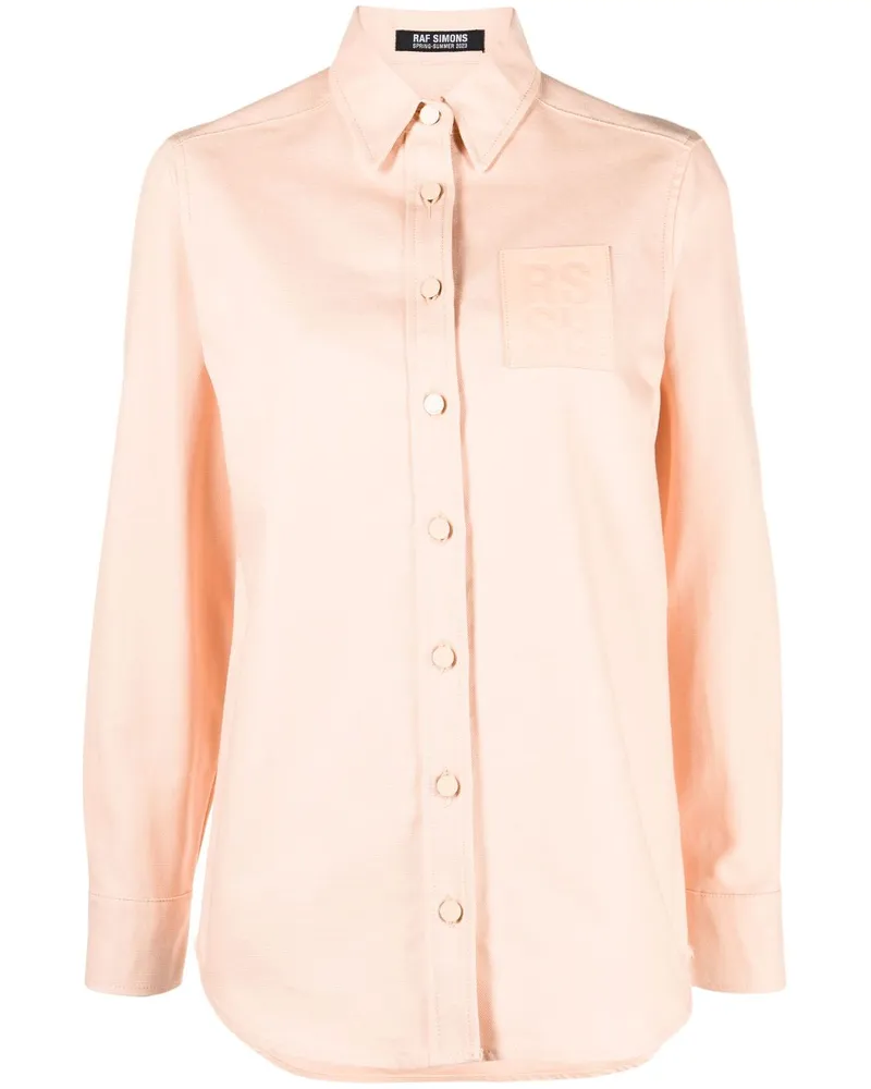 Raf Simons Klassisches Hemd - Rosa Rosa