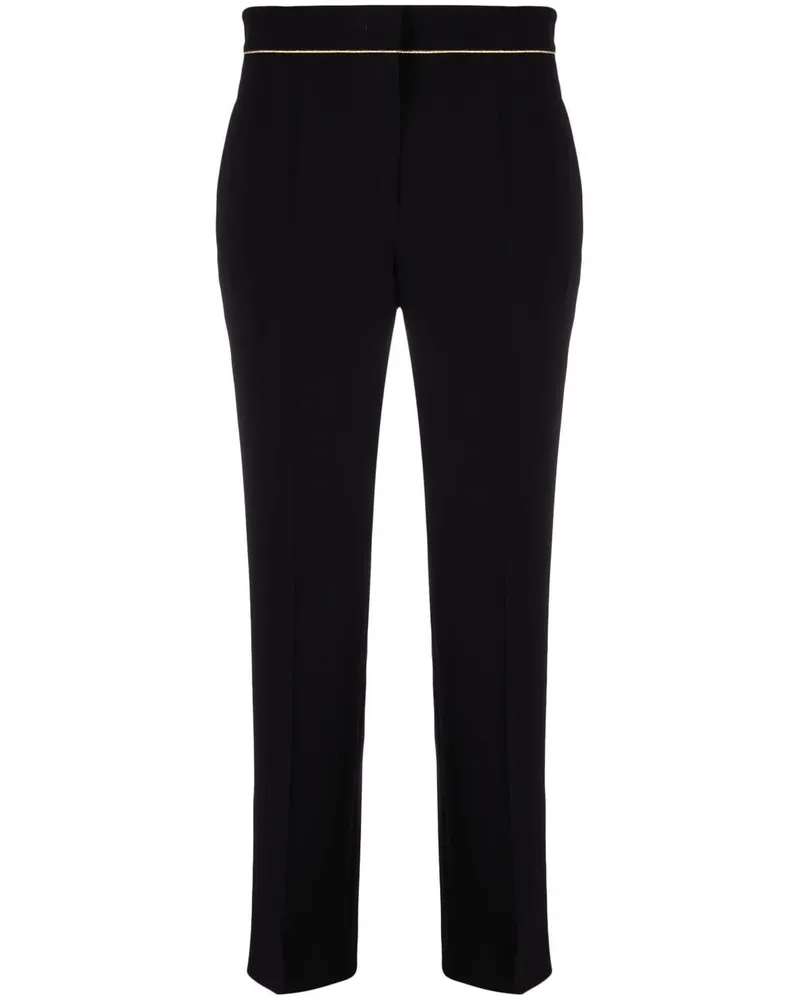 Max Mara Stella Cropped-Hose - Schwarz Schwarz