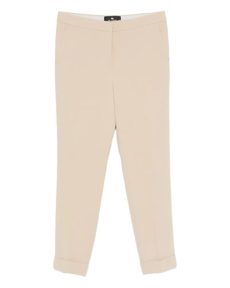 Etro Hose mit Umschlag - Nude Nude