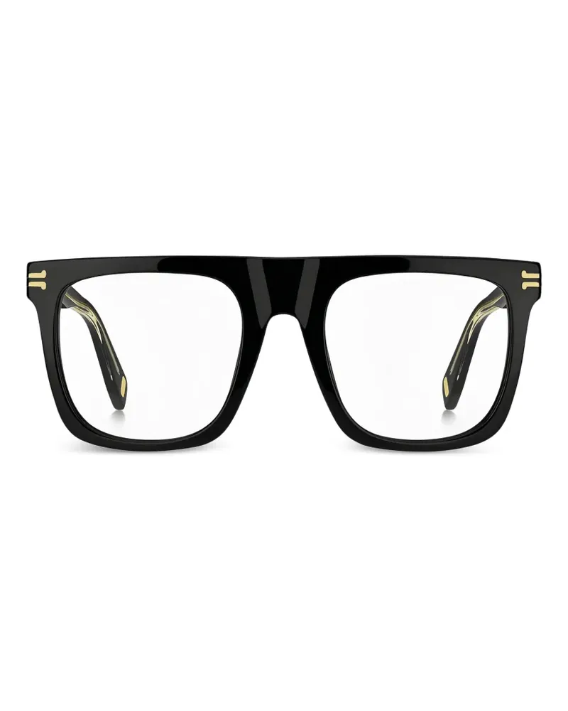 Marc Jacobs square full-rim glasses - Schwarz Schwarz