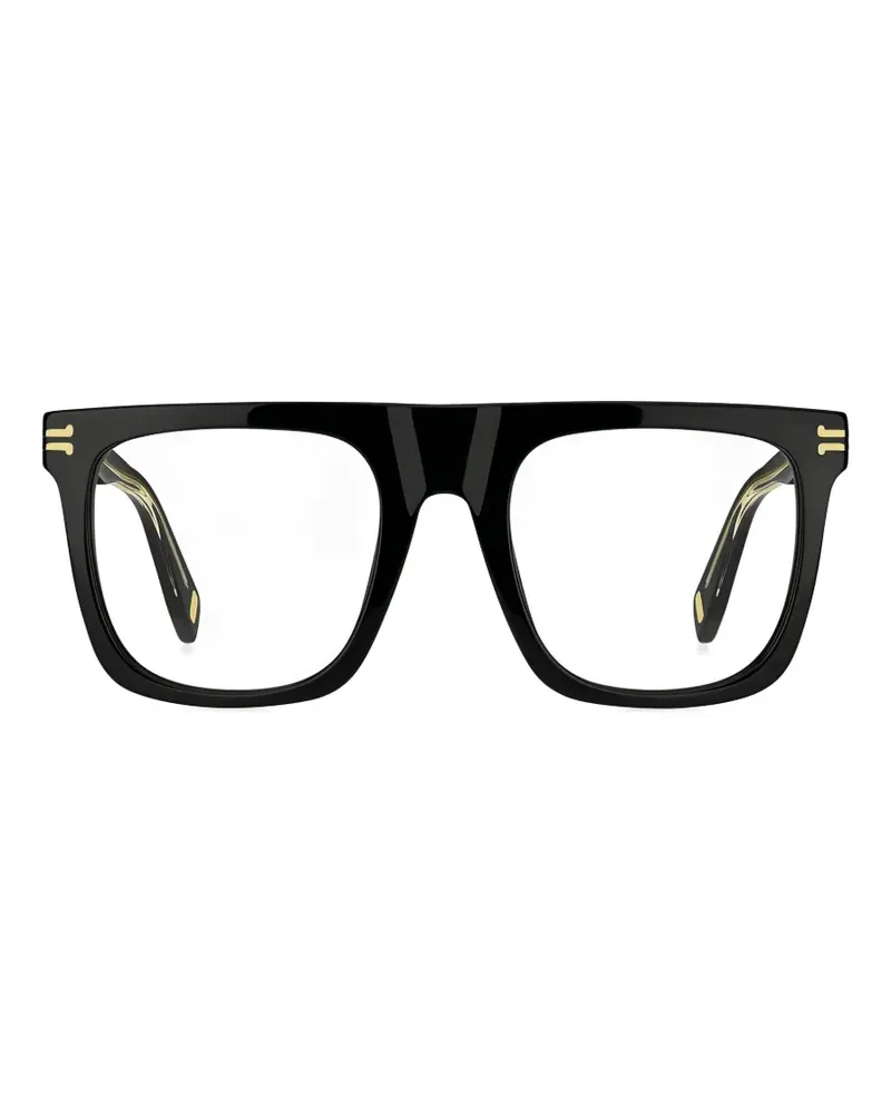 Marc Jacobs square full-rim glasses - Schwarz Schwarz