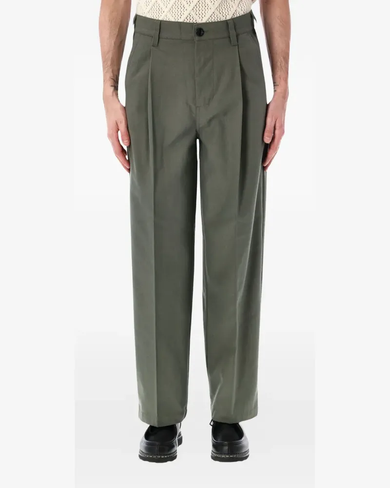 Obey Dean Hose mit Falten - Grün Grün