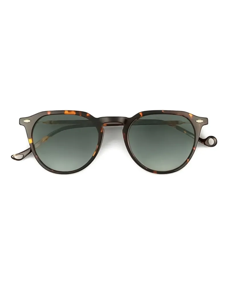 Eyepetizer Seongsu round-frame sunglasses - Braun Braun