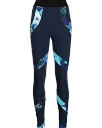 Marchesa Leggings mit Print Blau