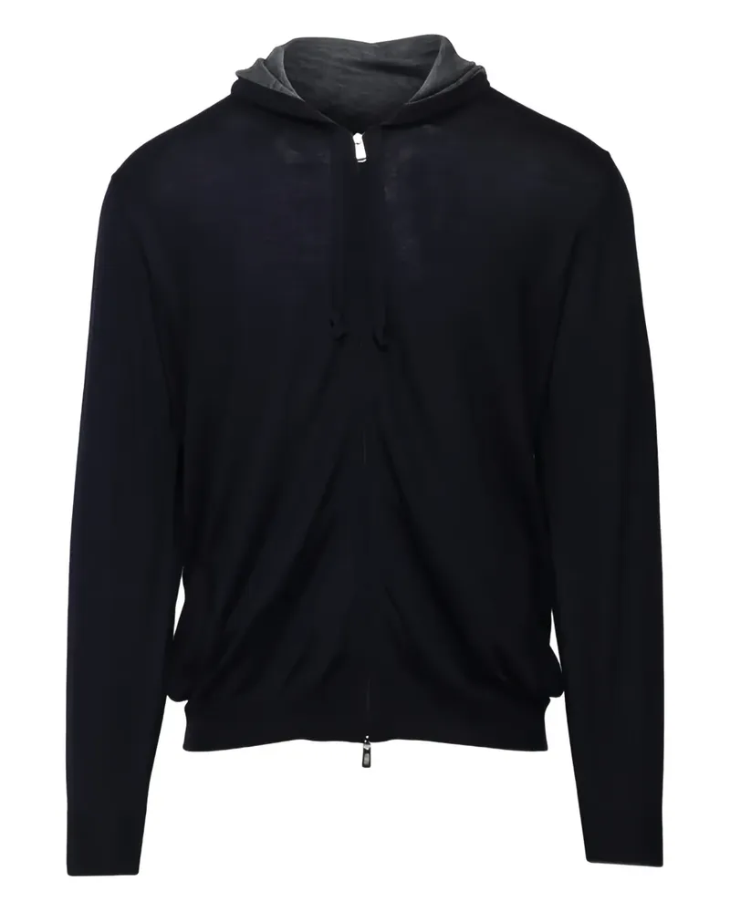 Fedeli Kapuzenjacke mit Reißverschluss - Blau Blau