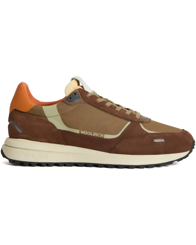 Woolrich Sneakers mit Einsätzen - Braun Braun