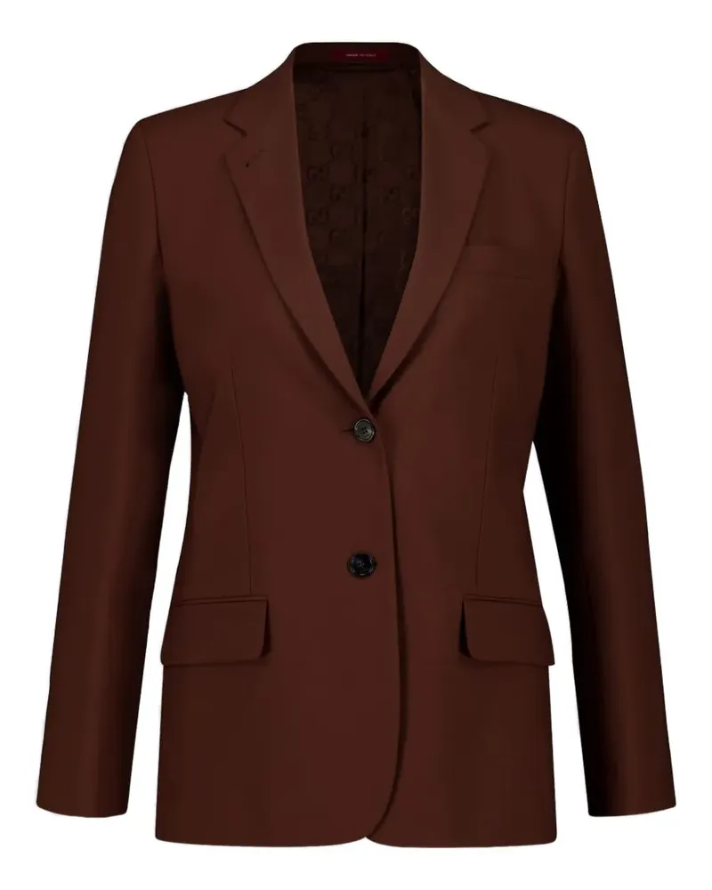 Gucci Einreihiger Blazer - Braun Braun