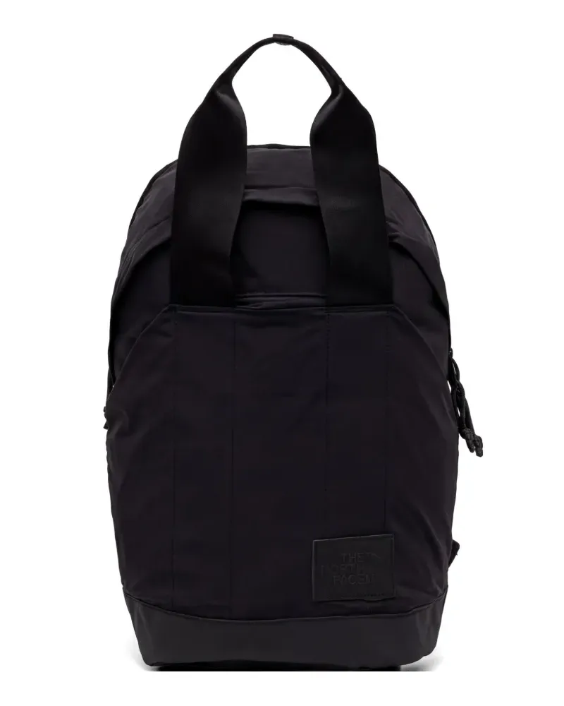 The North Face logo-patch backpack - Schwarz Schwarz